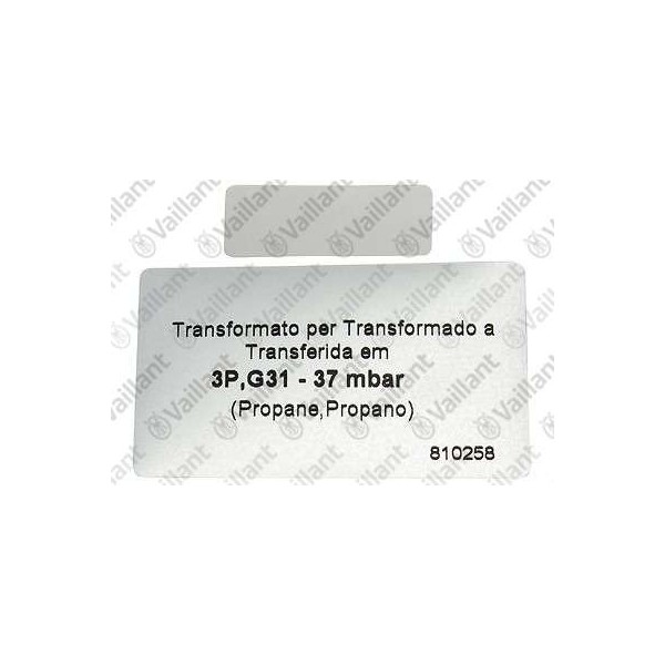 KIT TRASFORMAZIONE A PROPANO 0020018315